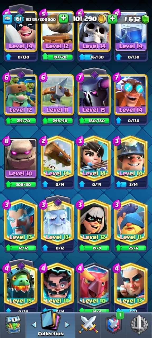 King lvl 61 ID | 15k+ trophies last season | 
