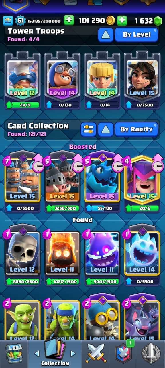 King lvl 61 ID | 15k+ trophies last season | 