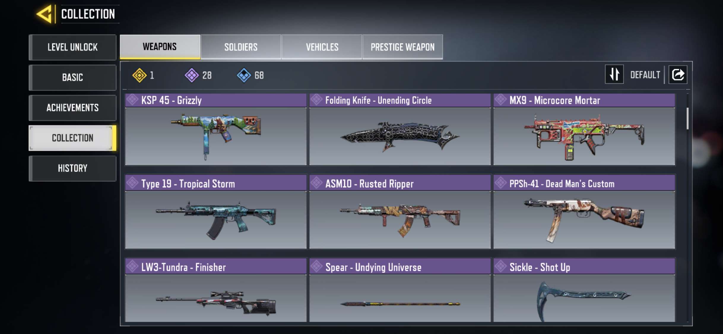 Selling CODM account