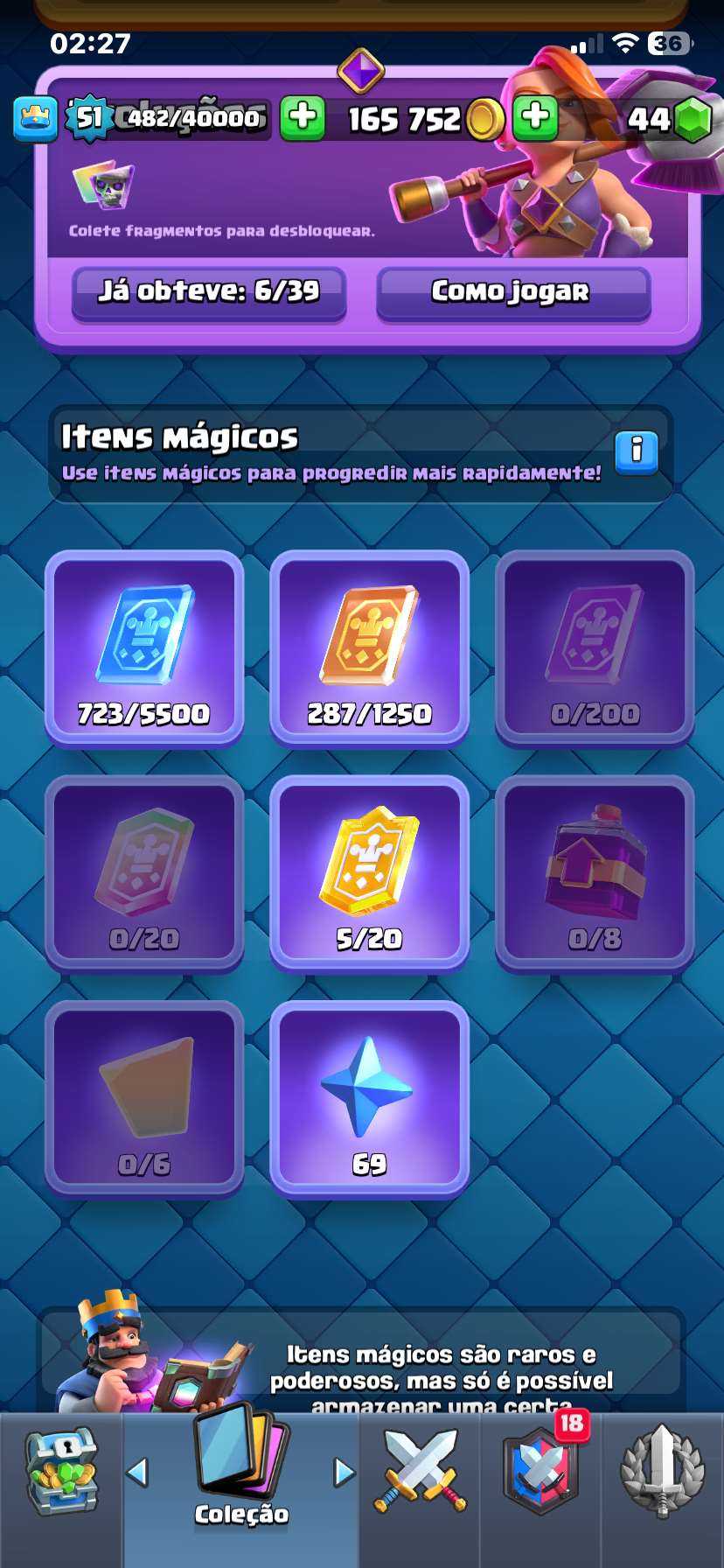 Vendo Continha de Clash