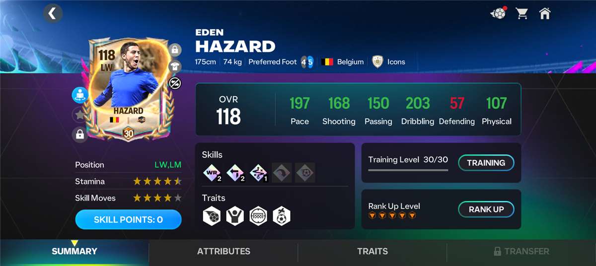 Strong FC Mobile Account | 118 OVR | Level 98