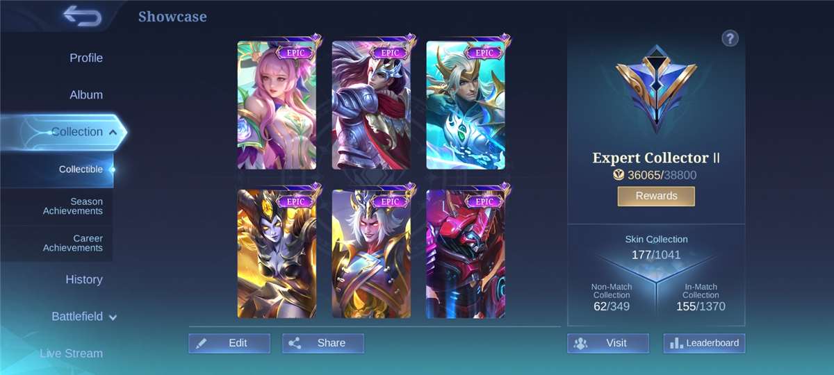 MLBB account for sale