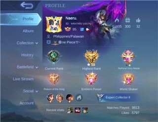 MLBB account for sale