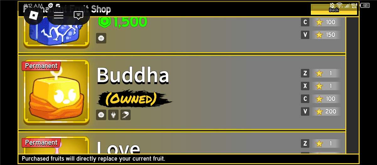 Blox fruit Max lvl account for sell