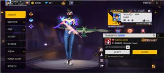 Free fire I'd 