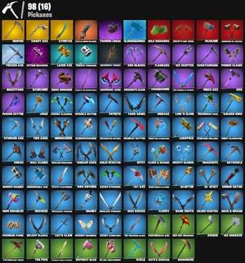 96 skins full account for beginners