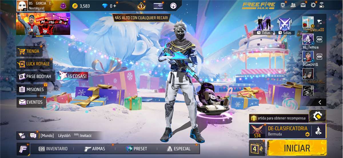 Free fire account for sale