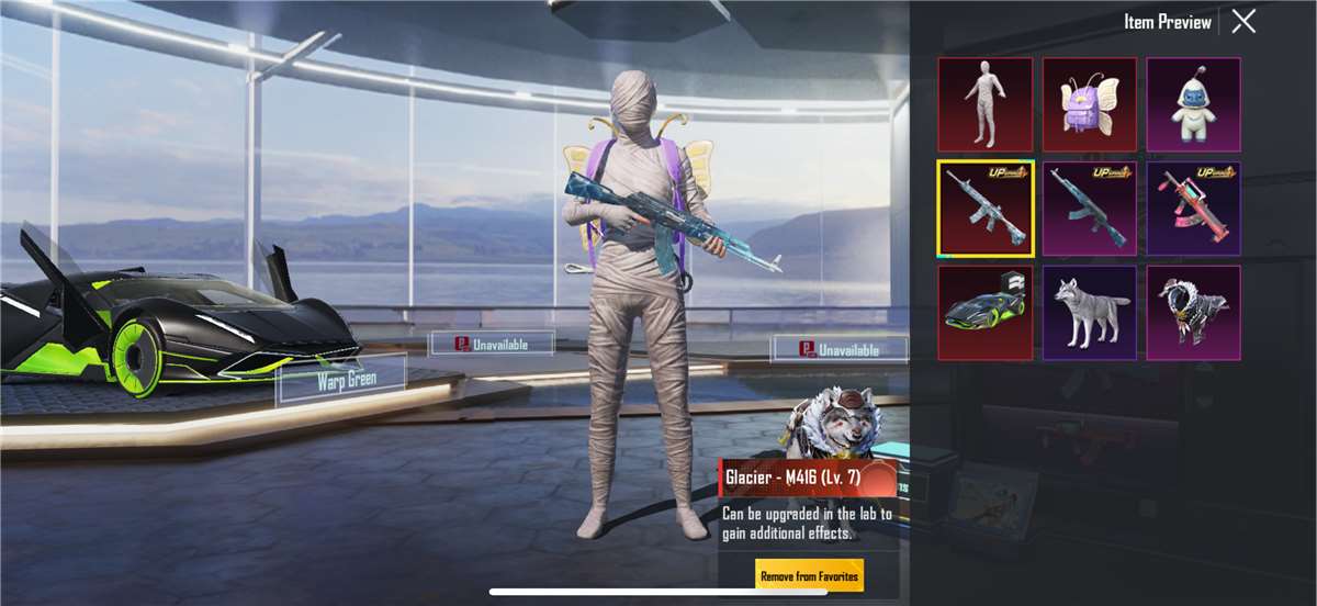 Pubg account Glacier LVL 7
