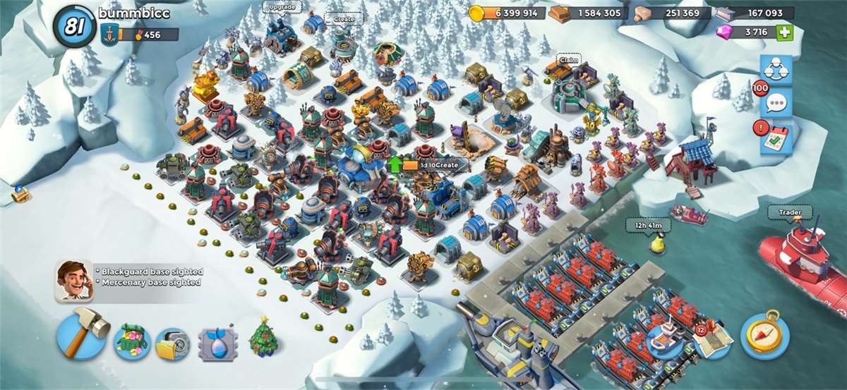 LVL81, HQ28, 3700 diamonds, first owner