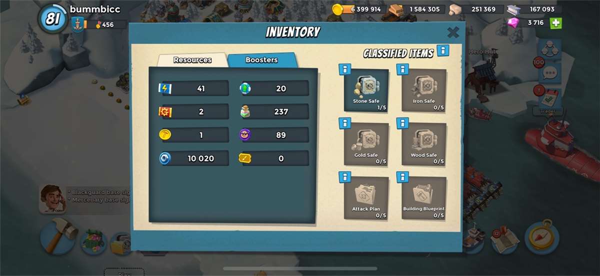 LVL81, HQ28, 3700 diamonds, first owner