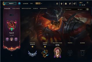 Level 171 EUNE LoL Account – 55 Skins (Ultima