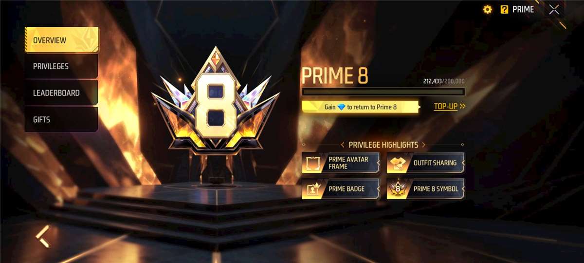 Elite Free Fire Account | Level 80 | All Seas