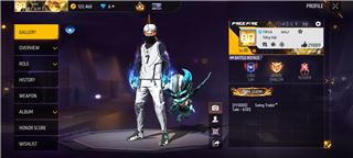 Elite Free Fire Account | Level 80 | All Seas