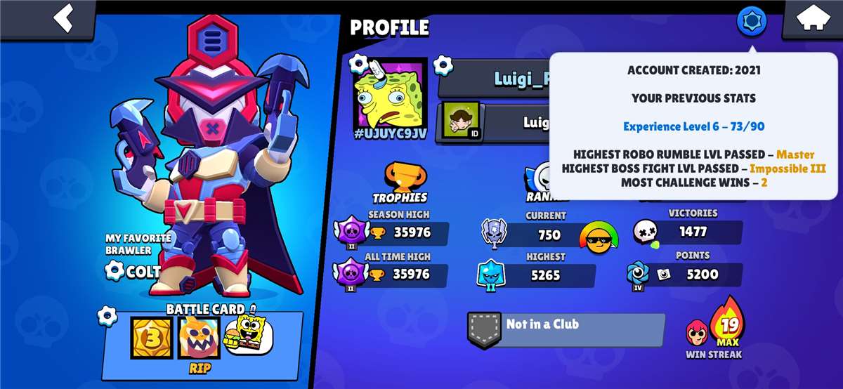 354 GEMS💎 — 35976 CUPS🏆 — 155 SKINS👚