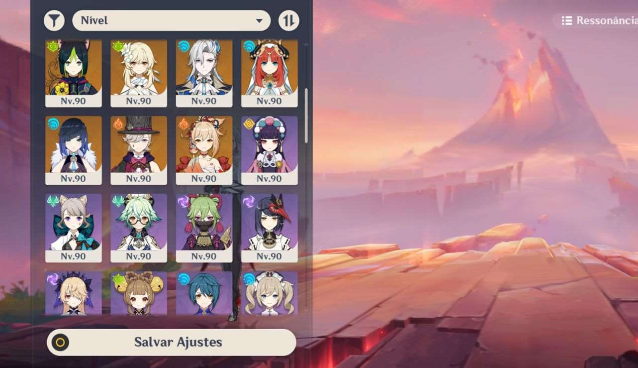 Conta genshin flins +arlecchino+durin 