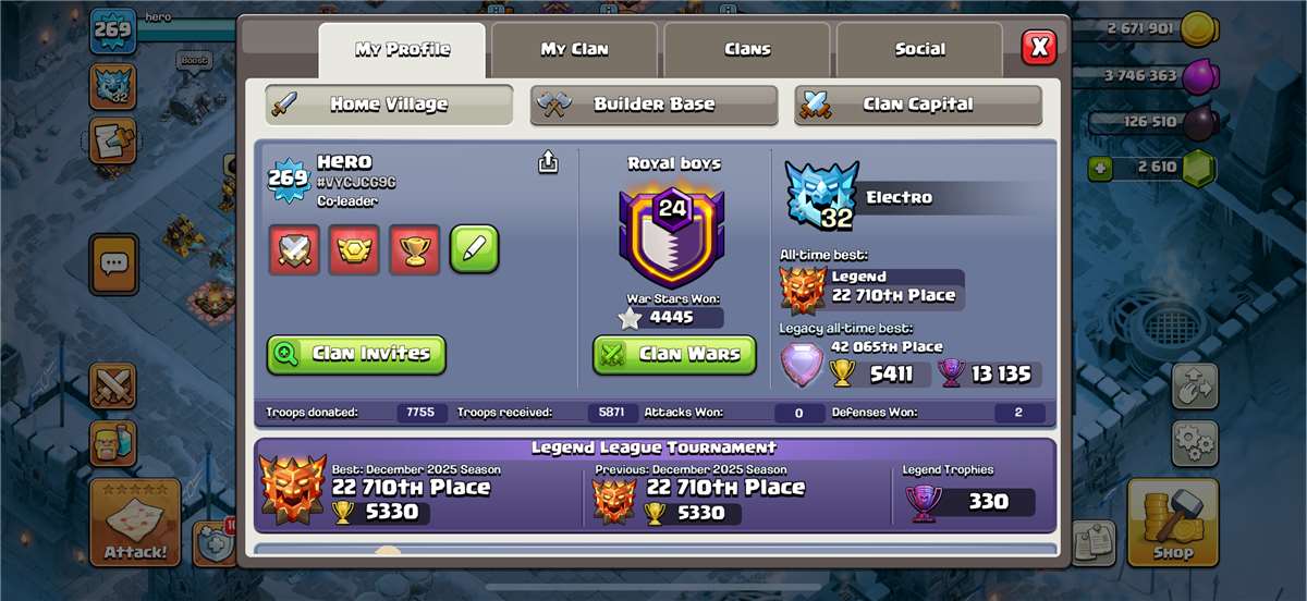 CLASH OF CLANS TH18 FULLY MAXED ACCOUNT 