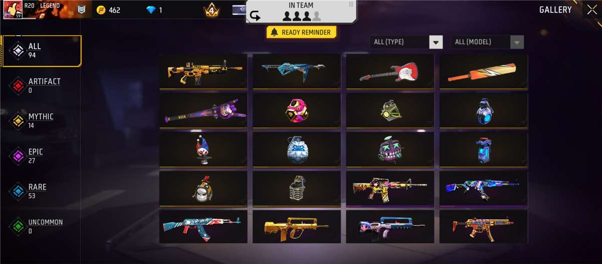 I am sending this account, there are old item