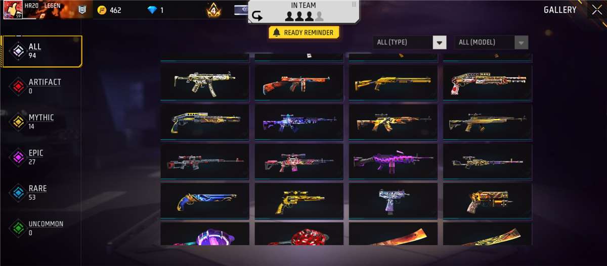 I am sending this account, there are old item