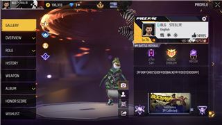 Free fire account
