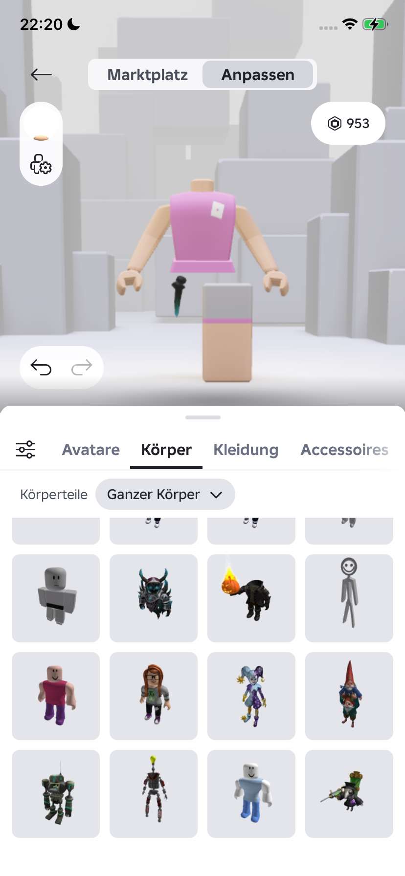 Roblox account