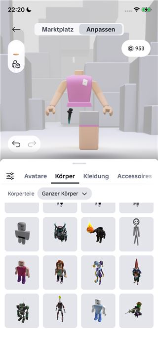 Roblox account