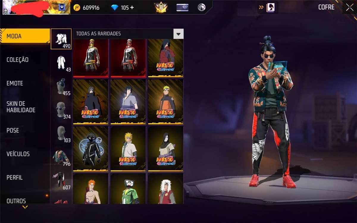 RARE FREE FIRE ACCOUNT - COLLECTOR