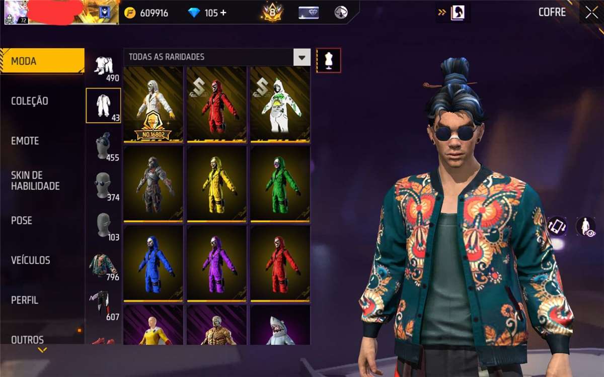 RARE FREE FIRE ACCOUNT - COLLECTOR
