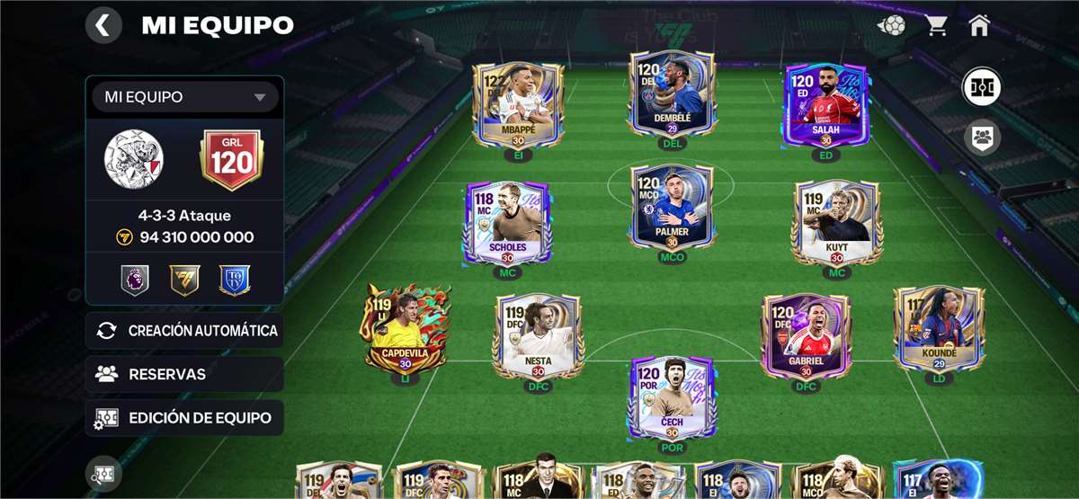 Fc Mobile account OVR120