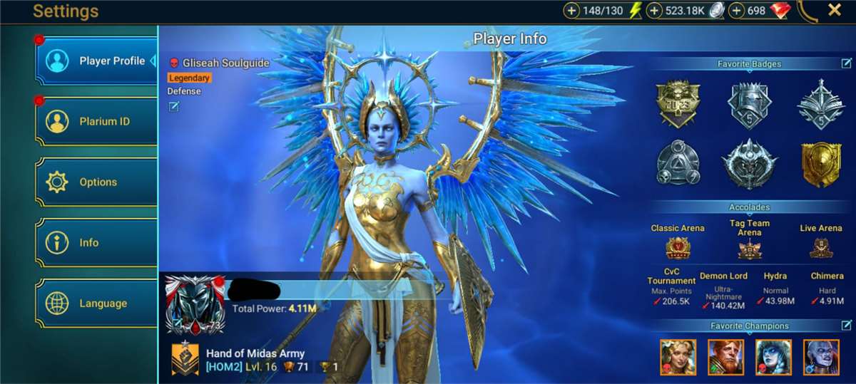 Starter account 4M Power