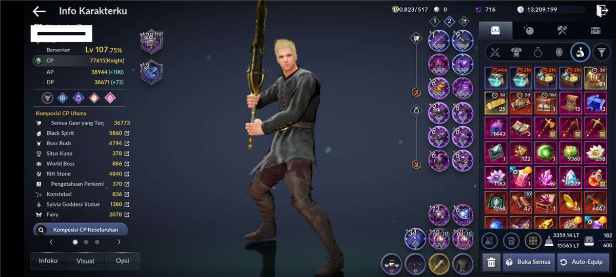 Jual akun game BDM