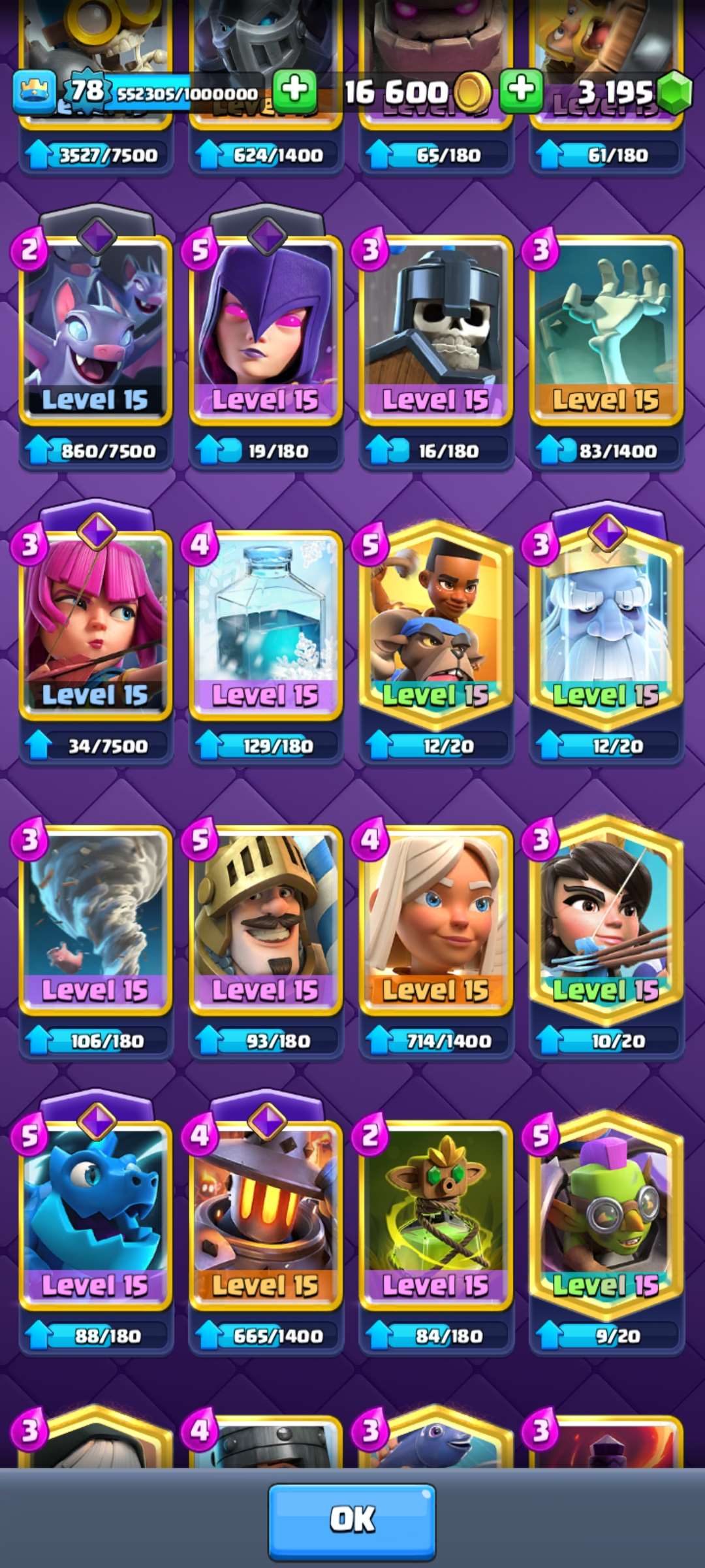 Clash Royale account for sale