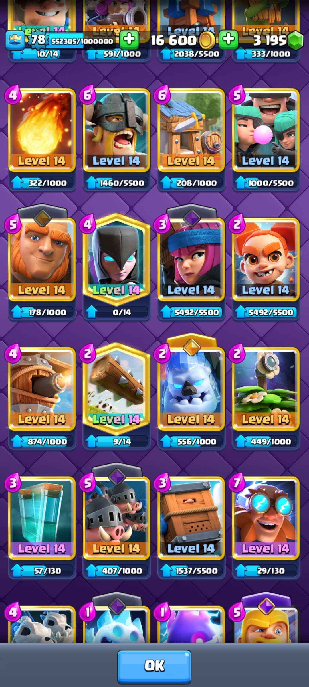 Clash Royale account for sale