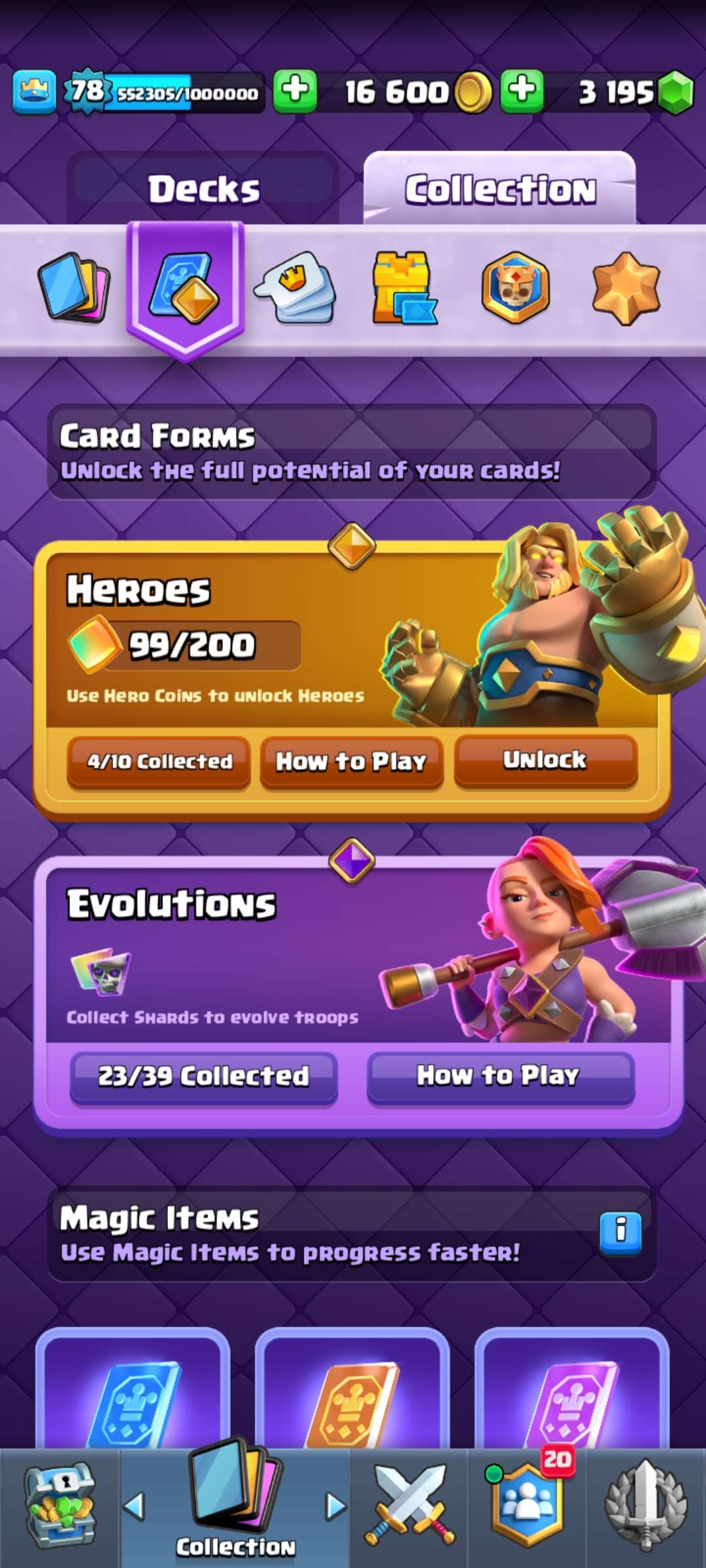 Clash Royale account for sale