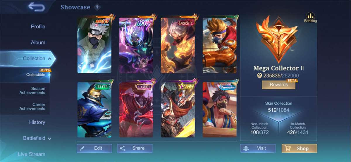 Hayabusa complete set