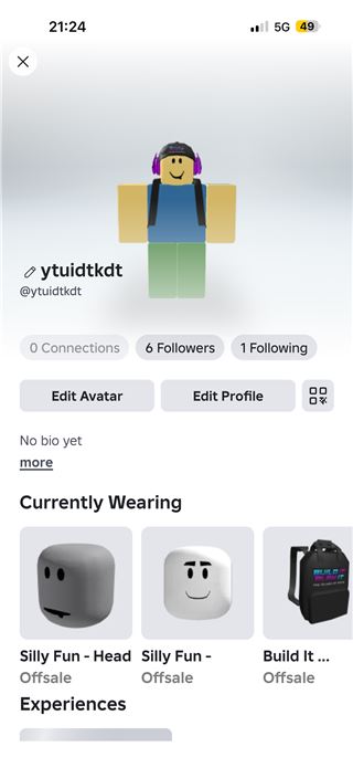 ROBLOX 2009 ACCOUNT!