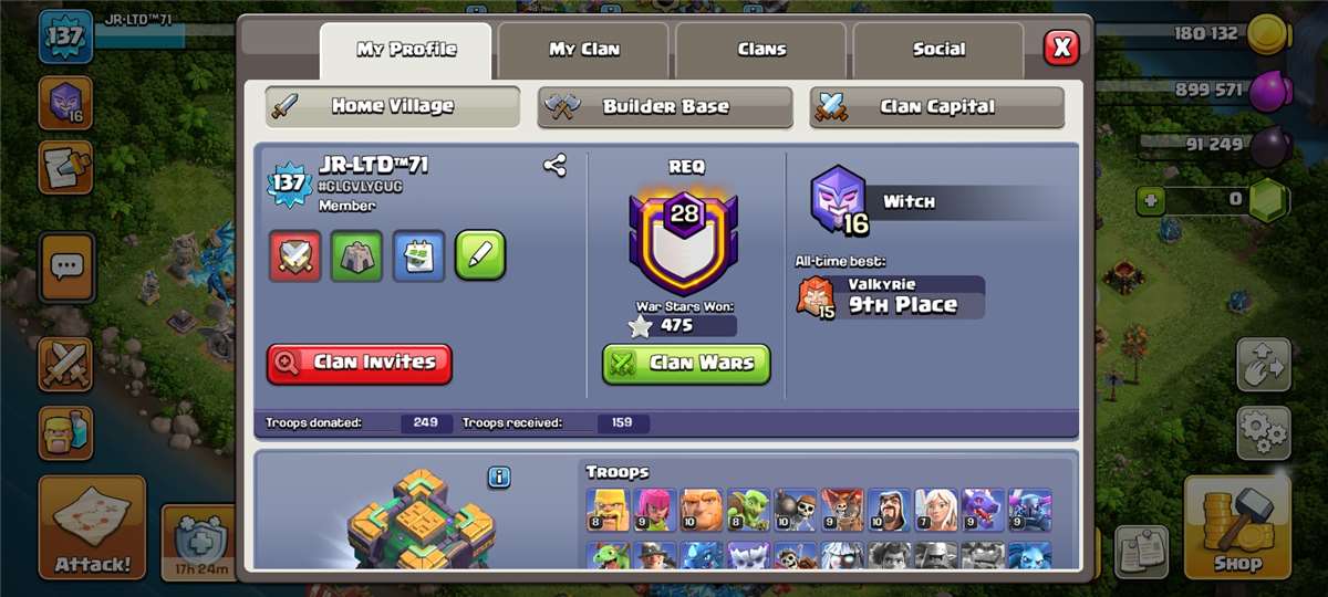 Clash Of Clans ID sell