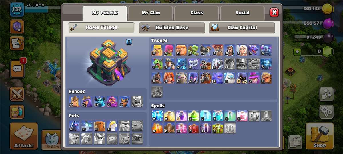 Clash Of Clans ID sell