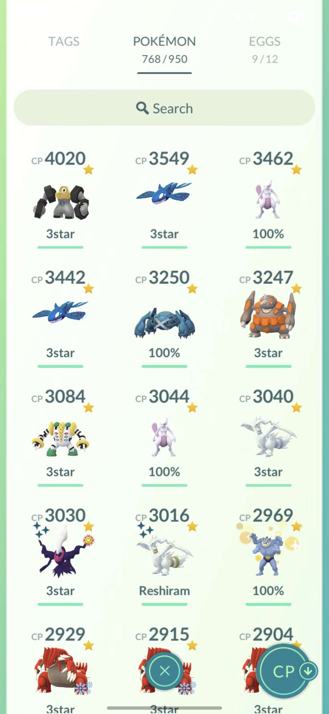 LVL 63 account, 400+shiny,50+ 100IV