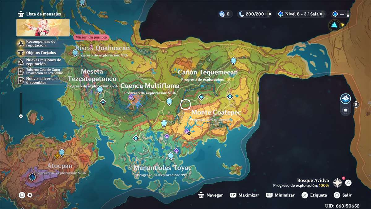Cuenta de genshin abandonada 