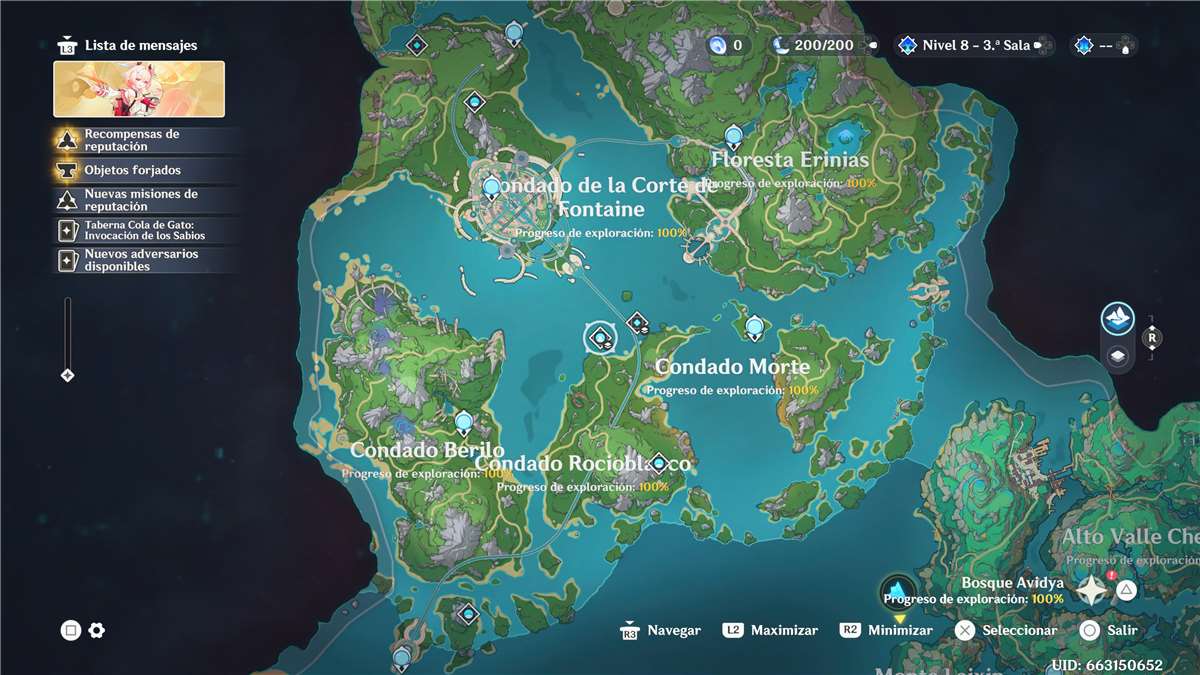 Cuenta de genshin abandonada 