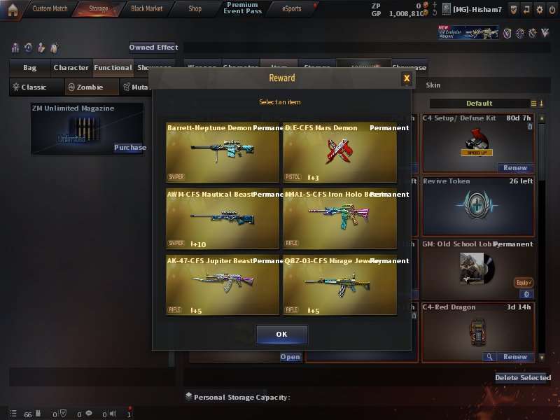 3VipM200Cheytac-NyteDominatorKukri-NobleTitan