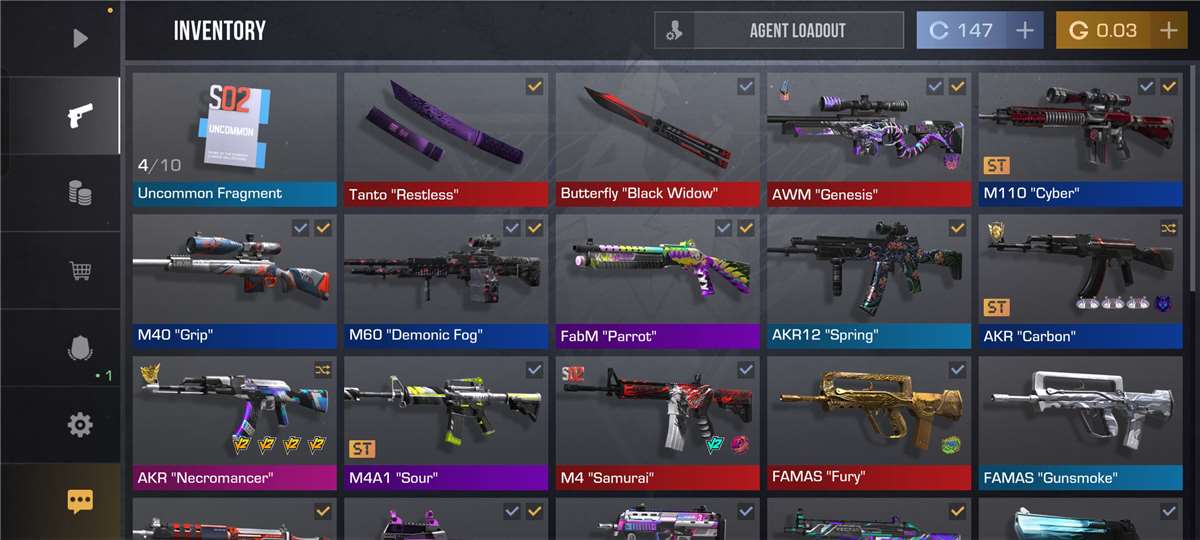 Selling acct for 55 dollars 