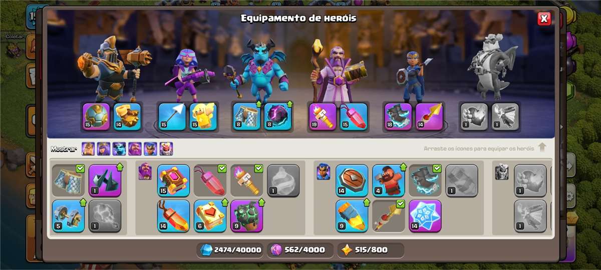 Clash Of Clans TH14 (Semi Full)