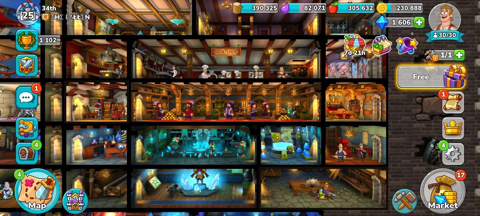 Hustle Castle Level 25