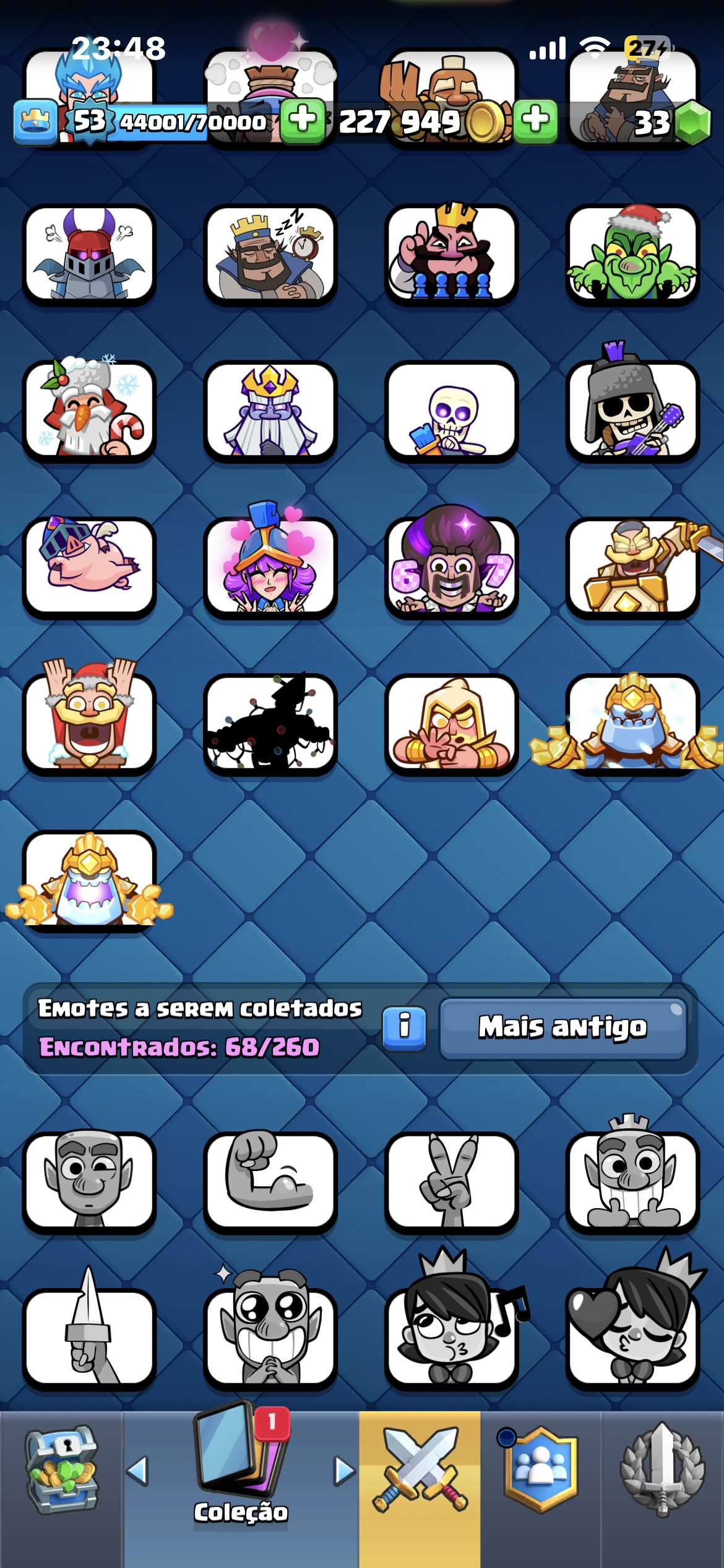Conta de clash royale 2018