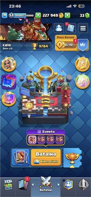 Conta de clash royale 2018