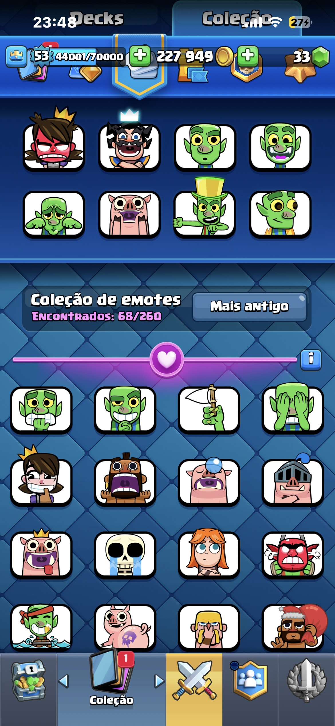 Conta 9784 troféus 