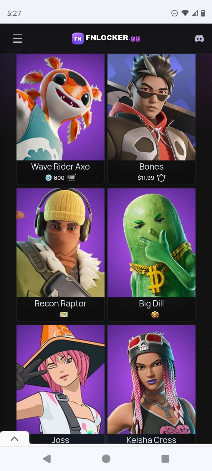 Big account 