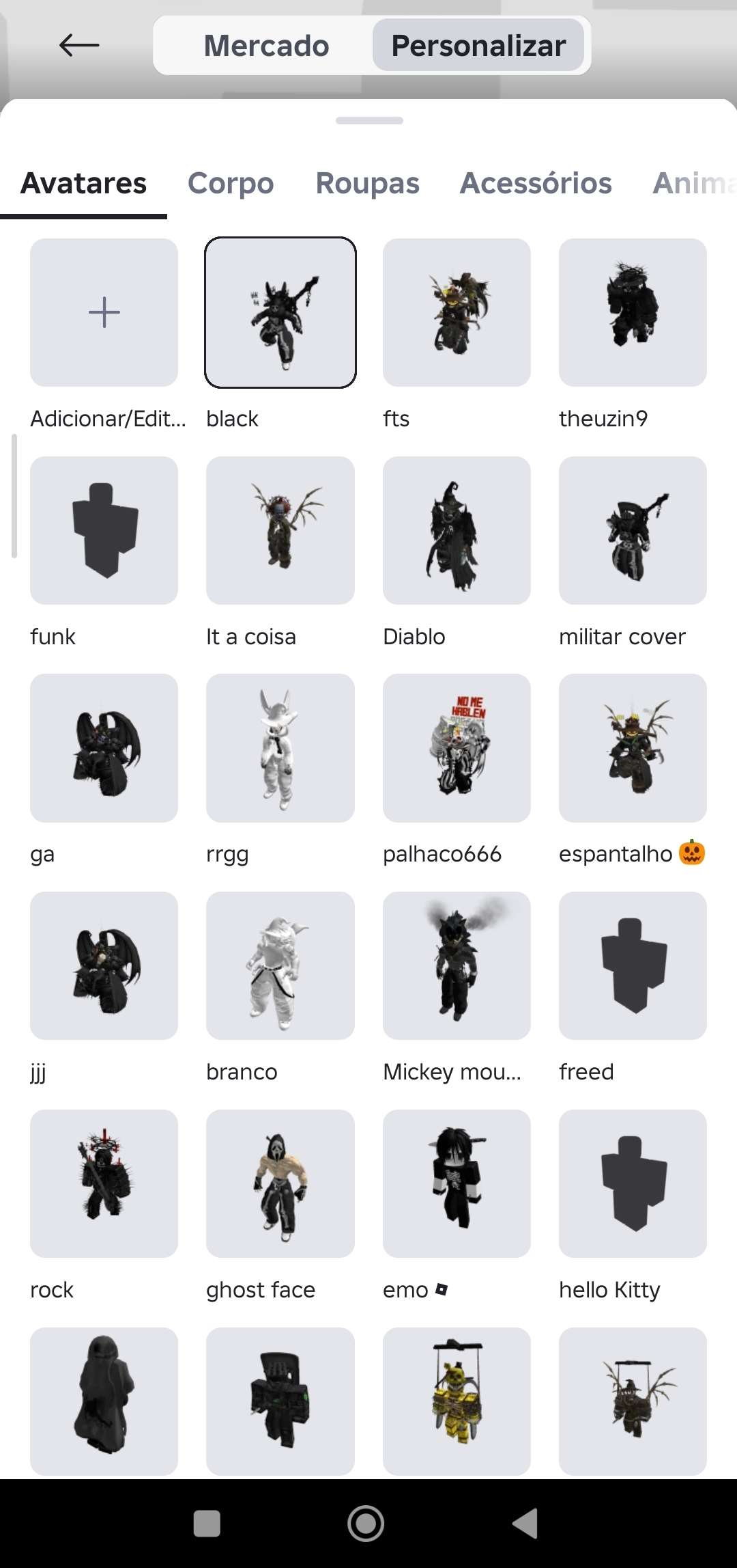 🎮 CONTA ROBLOX TOP