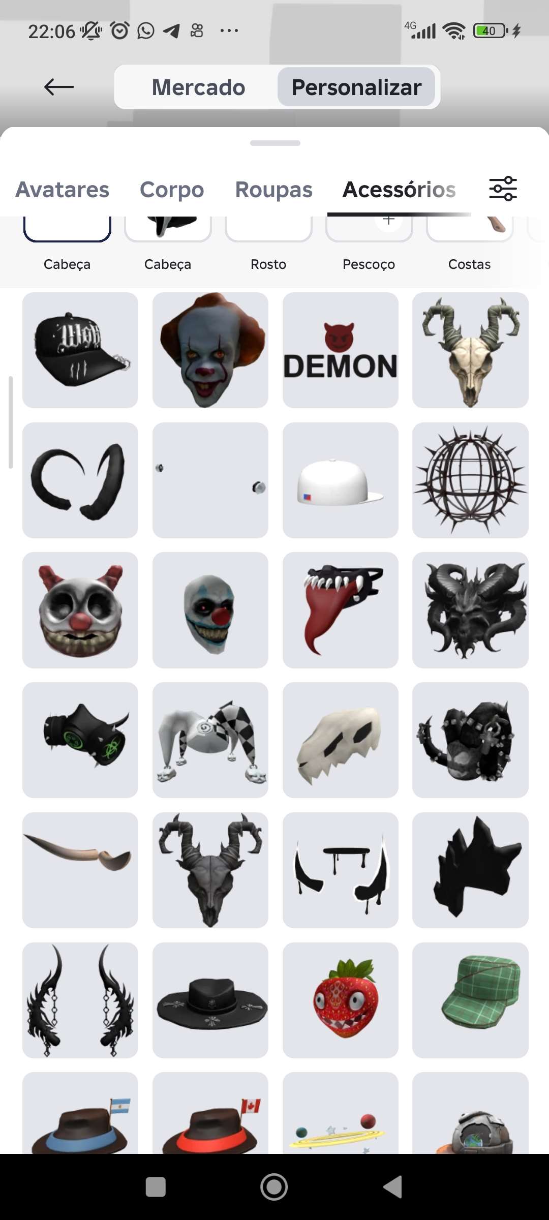 🎮 CONTA ROBLOX TOP
